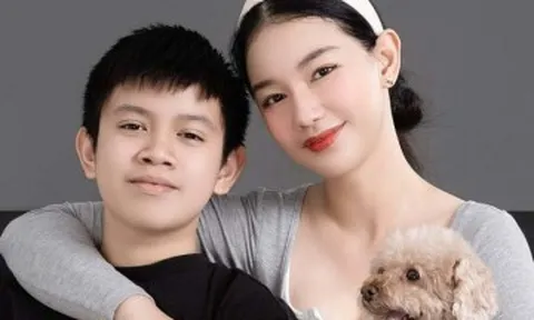 Quỳnh Chi: 'Con trai cổ vũ tôi đi học'