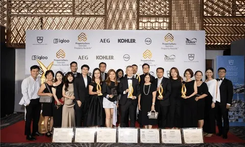 CapitaLand Development tiếp tục ghi dấu ấn tại Giải thưởng Bất động sản PropertyGuru Việt Nam