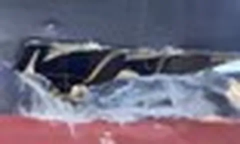 Tàu hàng hơn 182.000 tấn va cầu cảng Dung Quất, mũi tàu rách 5m