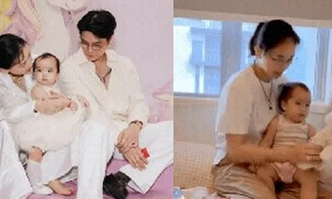 Con gái Ngô Thanh Vân vừa bập bẹ tập nói đã nhớ hết tên 10 “bạn thân” trong nhà