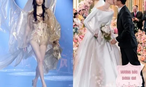 "Huyền thoại nội y" cao 1m78 lấy thiếu gia kém 6 tuổi, được mẹ chồng tỷ phú tặng vàng hơn 10 tỷ đồng