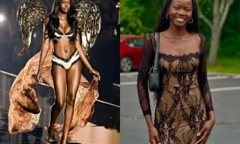 Nữ sinh viên đại học trở thành thiên thần Victoria's Secret thế hệ mới, nhan sắc nóng bỏng như AI