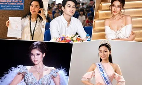 7 hoa á hậu, nam vương vừa hoạt động showbiz vừa học thạc sĩ là ai?
