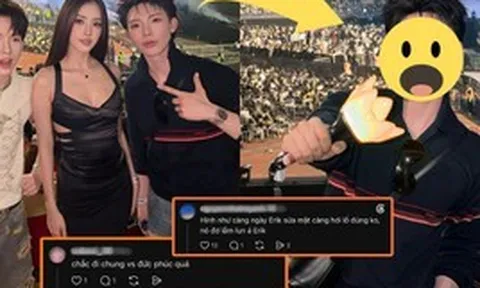 Gương mặt lạ của Erik khi cùng Đức Phúc xuất hiện ở concert BIGBANG