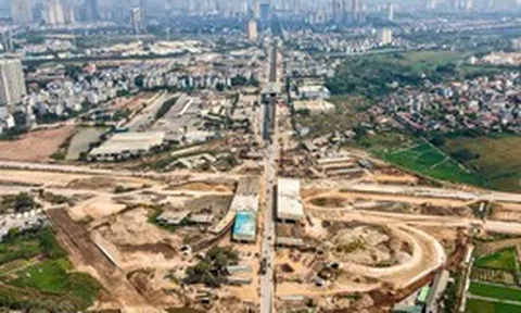 Diện mạo nút giao Vành đai 4 ở cửa ngõ Tây Nam Hà Nội