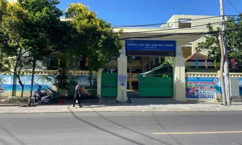 Trường Tiểu học Nam Nha Trang bị phản ánh có dấu hiệu lạm thu
