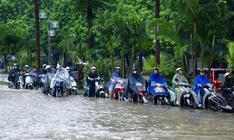 Đêm nay, nhiều khu vực xuất hiện mưa to