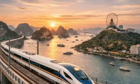 Lần đầu tiên, Việt Nam làm tuyến tàu 350km/h chạy liên tỉnh, Hà Nội đi Hạ Long chỉ khoảng 23 phút, vốn hơn 147.000 tỷ