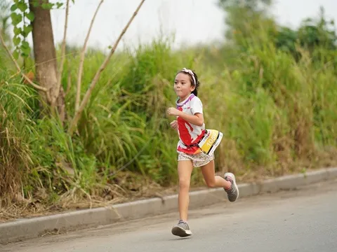 Giải chạy Thiếu Nhi – KIDS RUN được đông đảo các bạn nhỏ nước ngoài tham gia