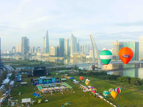 Khai mạc Lễ hội khinh khí cầu, âm nhạc, ẩm thực tại Tuần lễ Du lịch TP HCM 2022