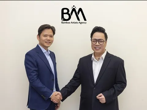 Tùng Leo ký kết hợp đồng khai thác thương mại độc quyền với Bamboo Artists Agency