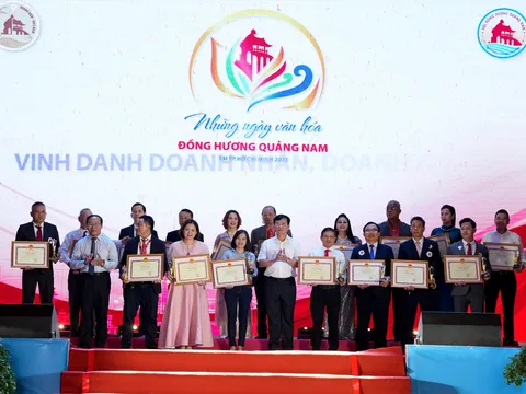 Ngày hội văn hóa đồng hương Quảng Nam - Vinh danh người Quảng tiêu biểu