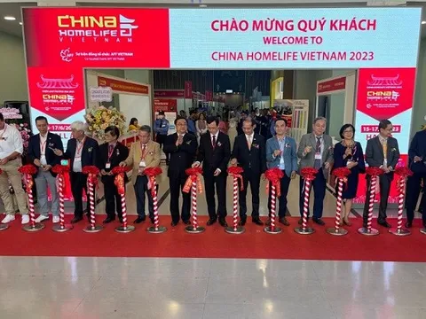 317 nhà sản xuất Trung Quốc tham gia trưng bày tại triển lãm thương mại China Homelife Vietnam 2023