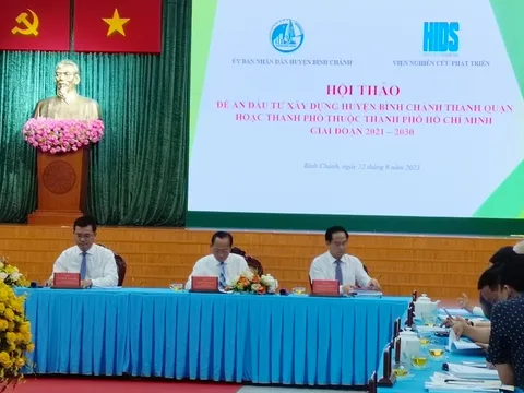 Đề xuất đưa Bình Chánh trở thành thành phố của sông nước phía Nam TPHCM