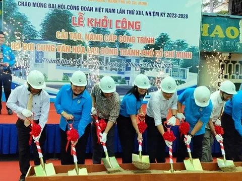 Khởi công nâng cấp hồ bơi Cung Văn hóa Lao động TP.HCM