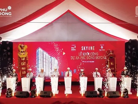 Chính thức khởi công xây dựng dự án Phú Đông SkyOne
