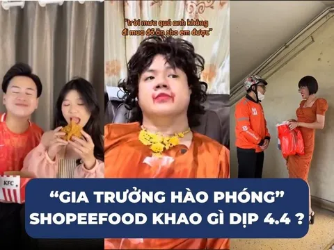 “Gia trưởng” như ShopeeFood, tung loạt mã giảm giá chỉ để “làm em vui” trong ngày 4.4