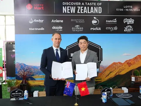 NZTE hợp tác với AEON và Lotte đưa các sản phẩm thực phẩm và đồ uống (F&B) nhập khẩu từ New Zealand đến người tiêu dùng Việt Nam