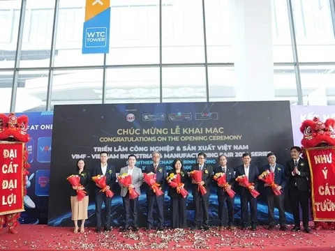 Khai mạc Triển lãm Công nghiệp và Sản xuất Việt Nam VIMP - 2024 tại Bình Dương
