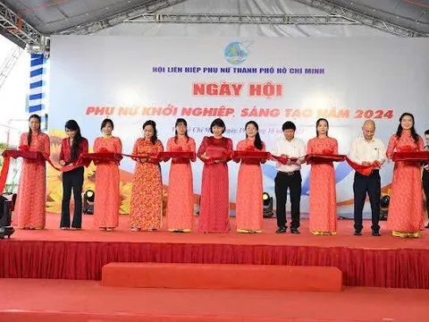 TP.HCM - Khai mạc Ngày hội “Phụ nữ khởi nghiệp, sáng tạo” năm 2024