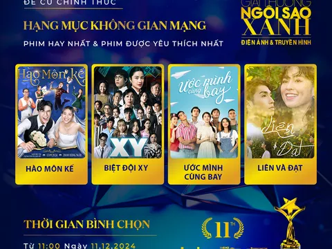 Ngôi Sao Xanh 2024 - Bước đà hoàn hảo cho loạt phim chiếu trên Không Gian  Mạng có cơ hội ‘xưng tên’