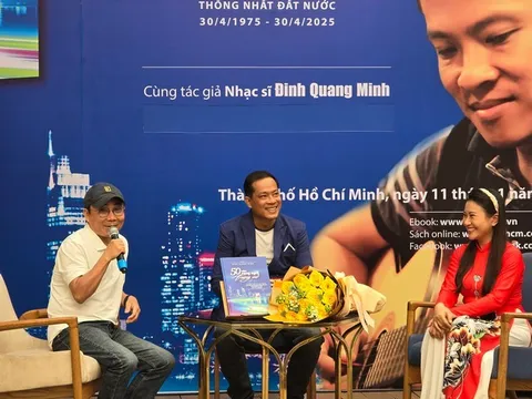 Tuyển tập “50 năm rạng ngời trang sử” của nhạc sĩ Đinh Quang Minh chính thức ra mắt