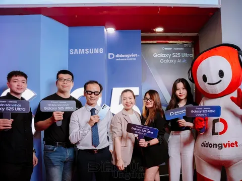 Di Động Việt trả hàng và mở bán chính thức Galaxy S25 Series với nhiều ưu đãi và quà tặng giá trị