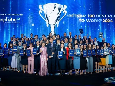 Anphabe khởi động chương trình Nơi làm việc tốt nhất Việt Nam® 2025