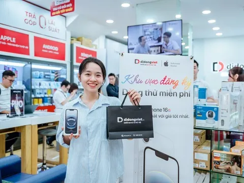 Sở hữu iPhone 16e tại Di Động Việt, độc quyền trả góp: Cam kết không lãi, cam kết không phí phát sinh