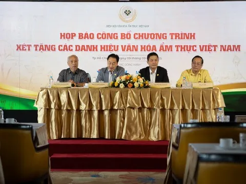 VCCA chính thức khởi động Chương trình Xét tặng các Danh hiệu Văn hoá Ẩm thực Việt Nam