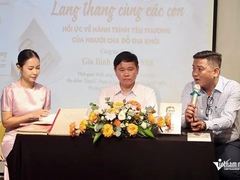 Giao lưu ra mắt cuốn sách Lang thang cùng các con