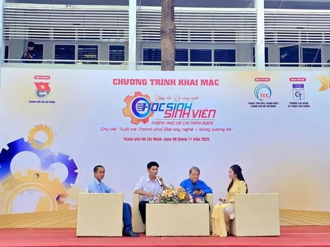 "Tuổi trẻ thành phố Giỏi tay nghề - Vững tương lai" tại Hội thi Kỹ năng nghề cho học sinh, sinh viên TP.HCM năm 2025