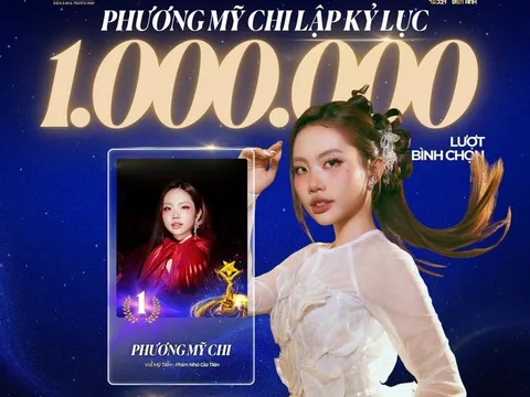 Ngôi Sao Xanh 2025 bùng nổ tuần đầu vượt hơn 10 triệu lượt vote, Top 10 cặp đôi được yêu thích nhất chính thức vào đường đua