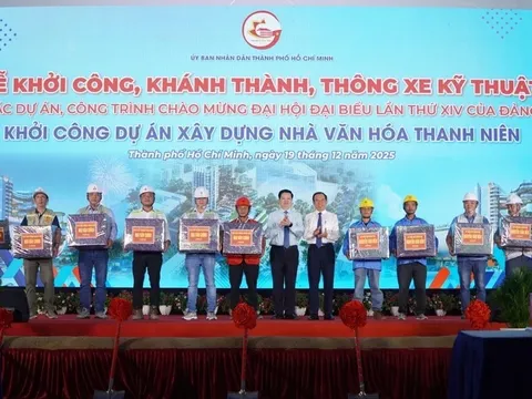 TP. Hồ Chí Minh: Khởi công Dự án xây dựng Nhà văn hoá Thanh niên hơn 2.200 tỷ đồng