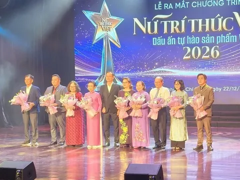 Lễ ra mắt giới thiệu chương trình "Nữ trí thức Việt - dấu ấn tự hào sản phẩm Việt" 2026