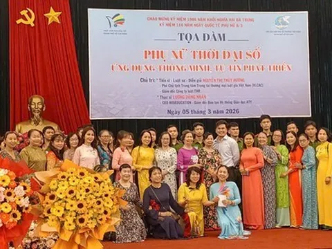 Nhà Văn hóa Phụ nữ TP.HCM phối hợp tổ chức Tọa đàm “Phụ nữ thời đại số - Ứng dụng thông minh, tự tin phát triển”