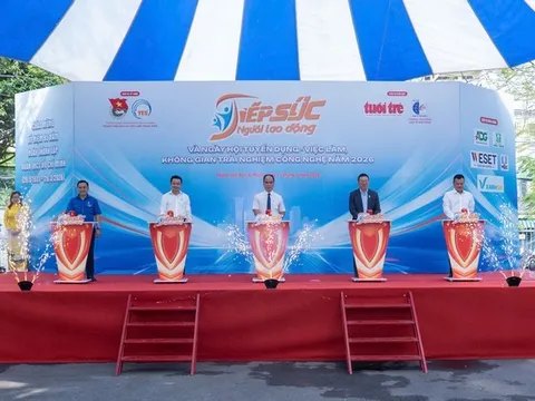 Chính thức khai mạc chương trình “Tiếp sức người lao động” và Ngày hội tuyển dụng việc làm năm 2026