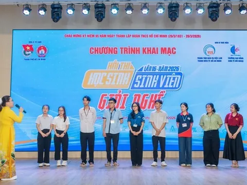 TP.HCM: Khai mạc sân chơi kỹ năng nghề cho hơn 130 đội thi học sinh, sinh viên lần 16