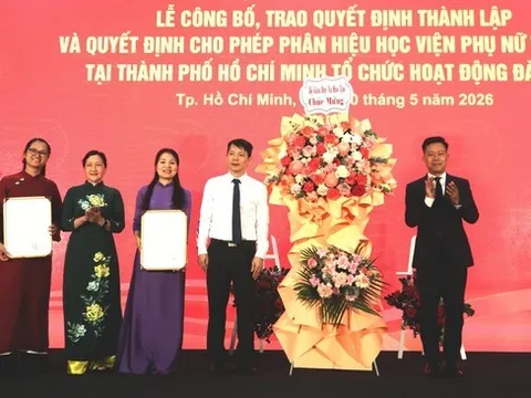 Phân hiệu Học viện Phụ nữ Việt Nam tại TP.HCM chính thức tổ chức hoạt động đào tạo