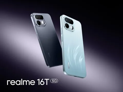 realme 16T 5G chính thức ra mắt: “Pin Siêu Sao” 8000mAh bứt phá giới hạn thời lượng pin cho thế hệ đam mê sáng tạo nội dung