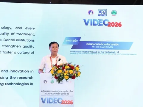Khai mạc Hội nghị Khoa học và Triển lãm Răng Hàm Mặt Quốc tế - VIDEC 2026: Thúc đẩy nha khoa thông minh, bền vững và hội nhập quốc tế