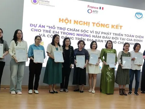 Gần 200 trẻ em, gia đình được kết nối dịch vụ hỗ trợ thiết yếu tại Dự án 'Hỗ trợ trẻ em những năm đầu đời' tại TP. Hồ Chí Minh, giai đoạn 2023 - 2026