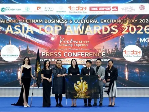 Giải thưởng quốc tế Asia Top Awards sẽ được tổ chức tại Việt Nam vào tháng 12