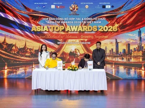 TodayTV khởi động sân chơi quốc tế Asia Top Awards 2026, hé lộ danh sách hạng mục giải thưởng đáng chú ý