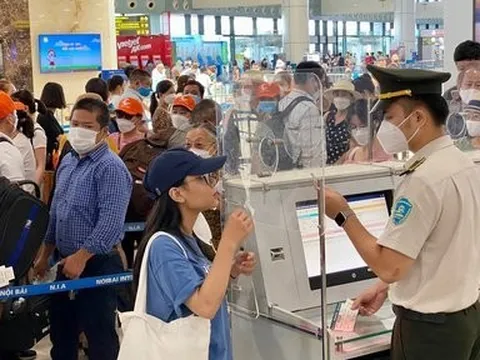 Đồng loạt thí điểm làm thủ tục hàng không bằng tài khoản định danh