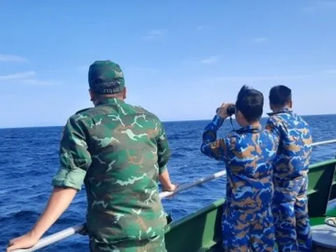 Một ngư dân mất tích trên vùng biển Bình Thuận
