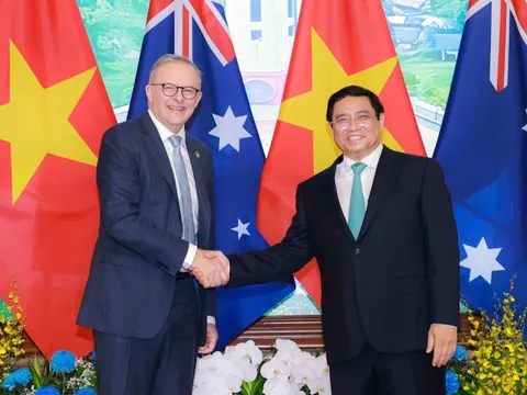 Thủ tướng Anthony Albanese công bố khoản hỗ trợ 105 triệu đô la Úc cho Việt Nam