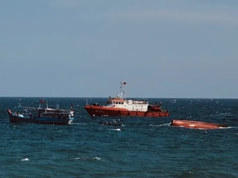 Tìm thấy thi thể thuyền viên trong vụ chìm tàu cá khiến 9 ngư dân gặp nạn