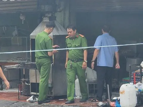 TPHCM: Cháy quán cơm do rò rỉ khí gas, 3 người bị bỏng