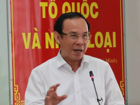 Bí thư Nguyễn Văn Nên biểu dương Đảng bộ huyện Hóc Môn